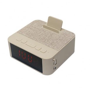 LED Bluetooth Speaker With Alarm Clock*
